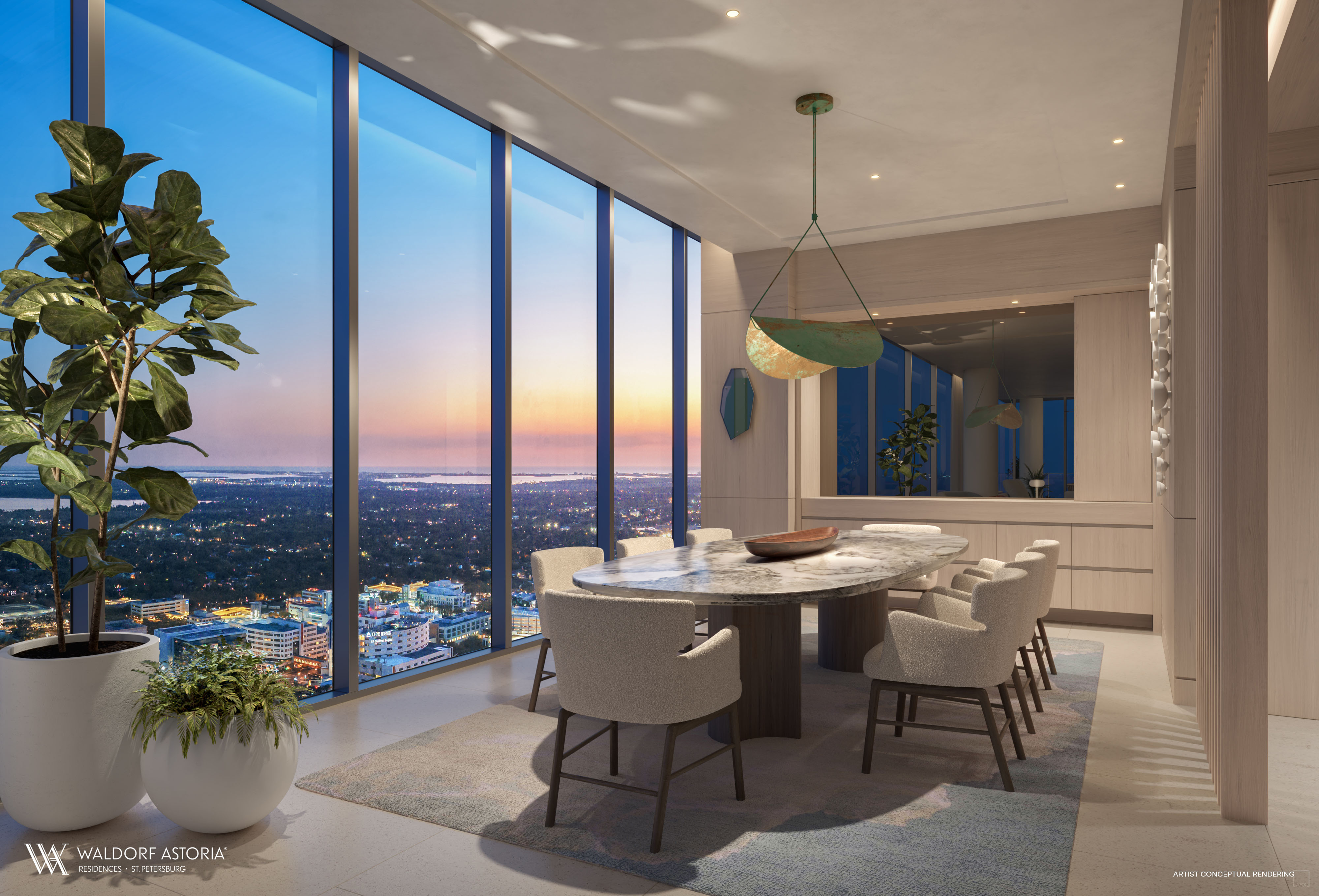 Waldorf Astoria St Petersburg dining room